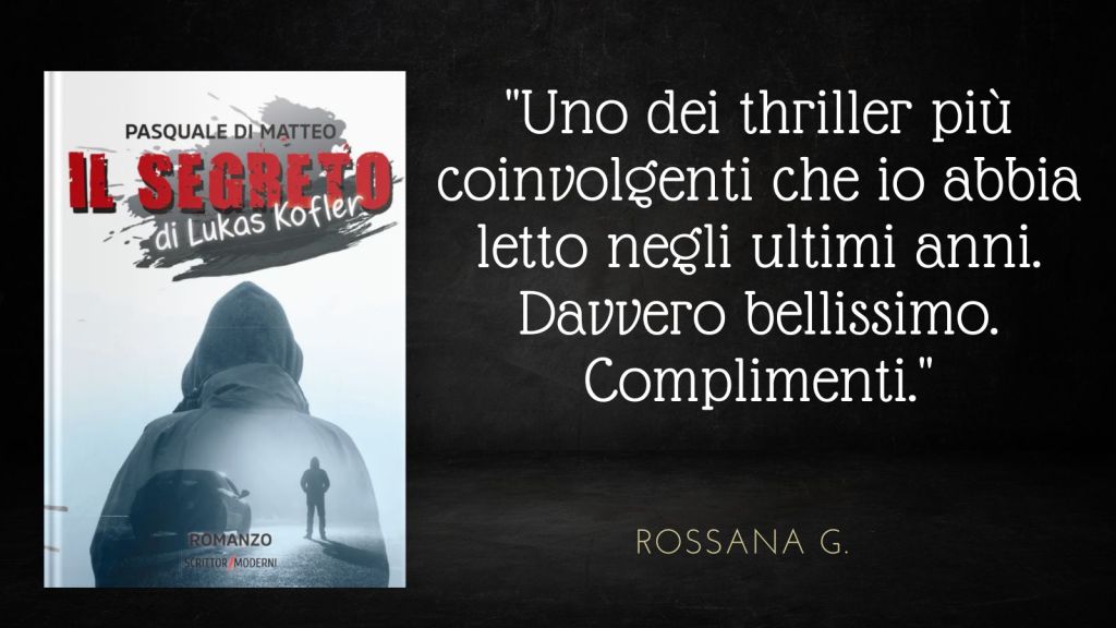 Romanzo Il Segreto di Lukas Kolfer dello scrittore italiano Pasquale Di Matteo