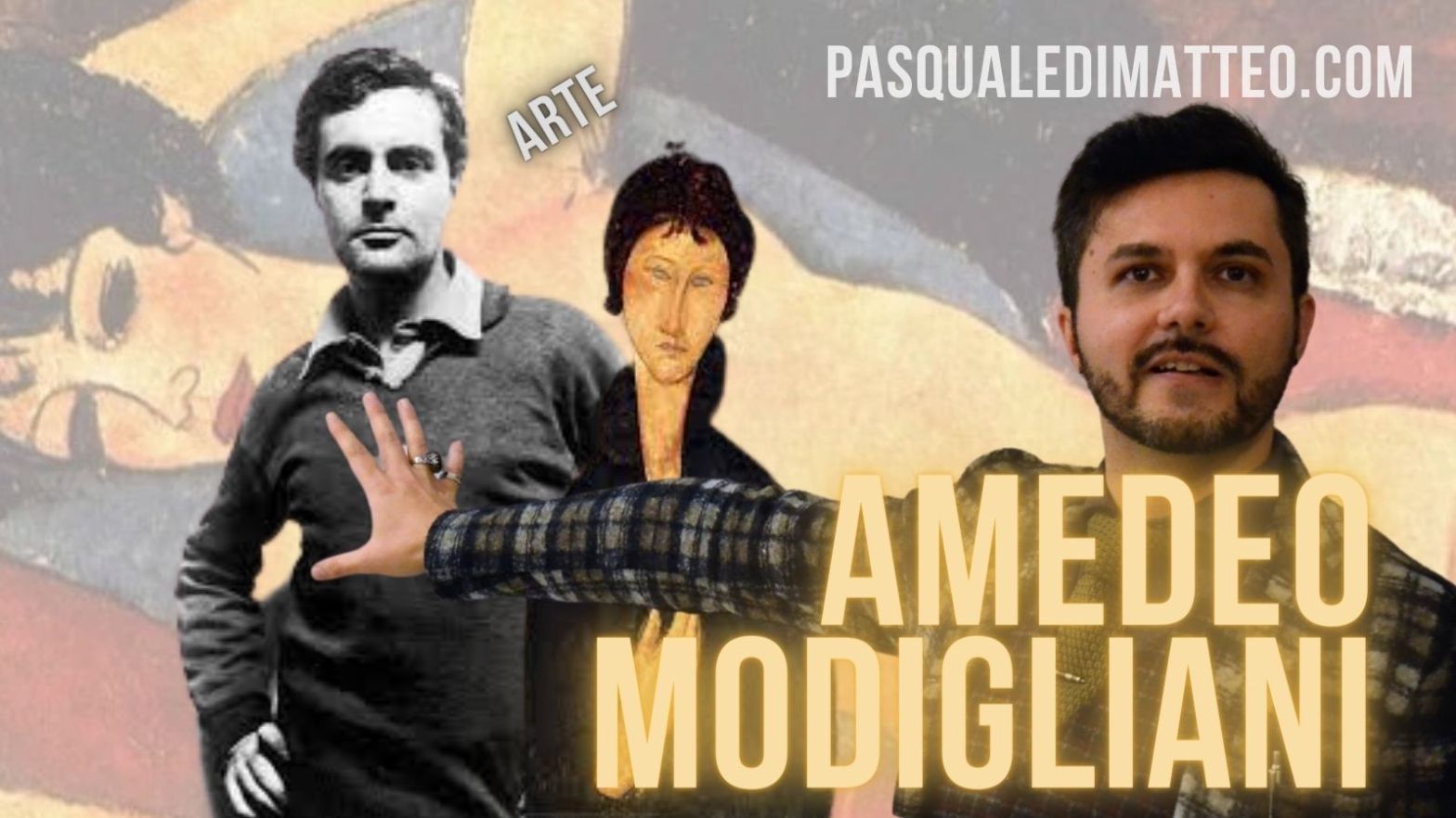 Copertina di Amedeo Modigliani raccontato da Pasquale Di Matteo