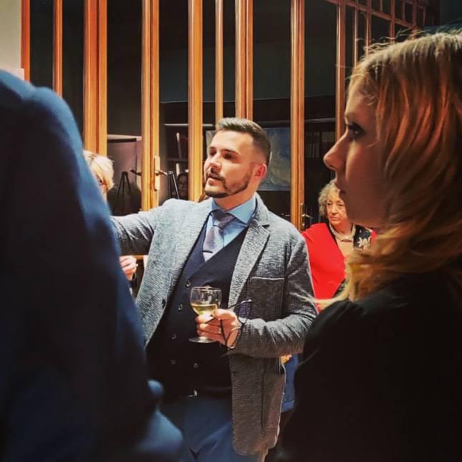 Critico d'arte Pasquale Di Matteo a MIlano