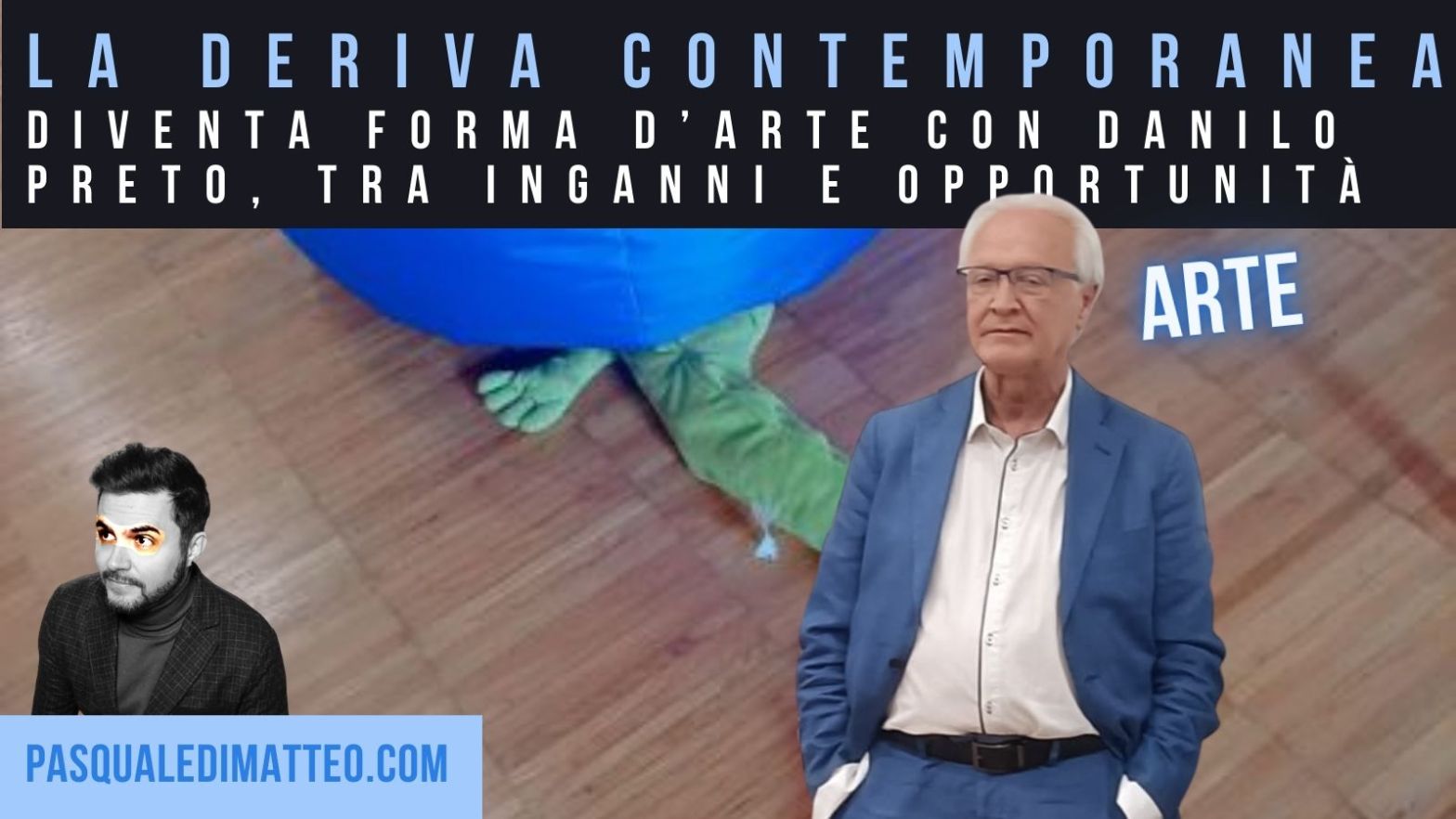 Critico d'arte italiano sulla deriva contemporanea come forma d'arte
