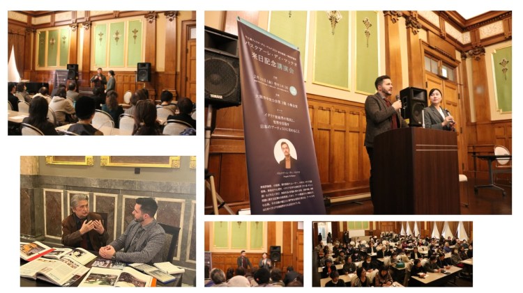 Pasquale Di Matteo tiene una conferenza a Osaka su arte e cultura