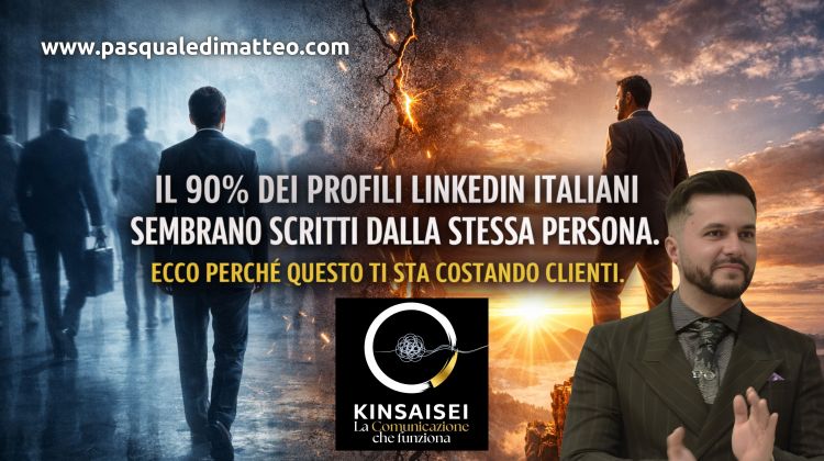IL 90% DEI PROFILI LINKEDIN ITALIANI SEMBRANO SCRITTI DALLA STESSA PERSONA. ECCO PERCHÉ QUESTO TI STA COSTANDO&nbsp;CLIENTI