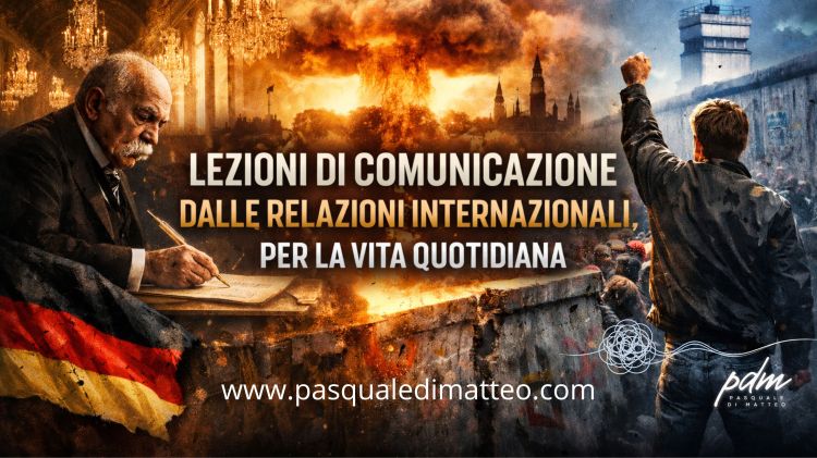 LEZIONI DI COMUNICAZIONE DALLE RELAZIONI INTERNAZIONALI, PER LA VITA&nbsp;QUOTIDIANA