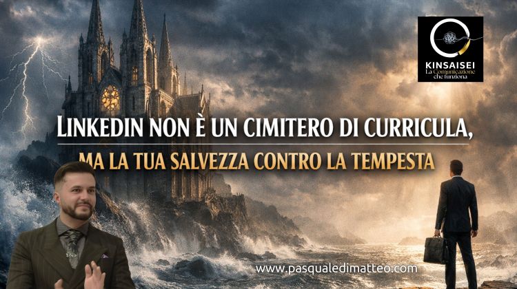 LINKEDIN NON È UN CIMITERO DI CURRICULA, MA LA TUA SALVEZZA CONTRO LA&nbsp;TEMPESTA
