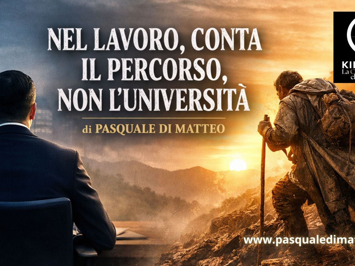 NEL LAVORO, CONTA IL PERCORSO, NON&nbsp;L’UNIVERSITÀ