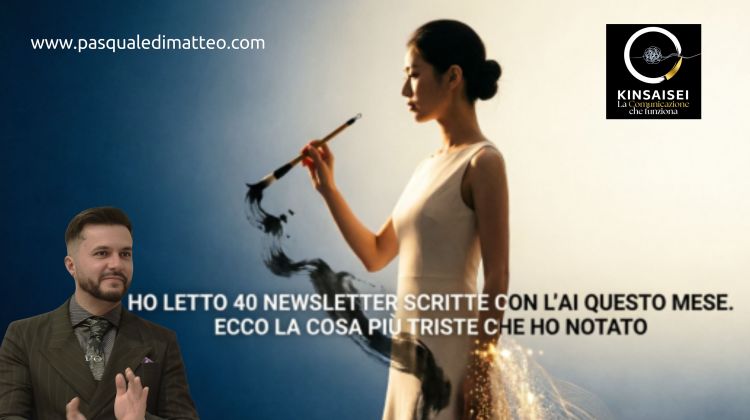 HO LETTO 40 NEWSLETTER SCRITTE CON L’AI QUESTO MESE. ECCO LA COSA PIÙ TRISTE CHE HO&nbsp;NOTATO